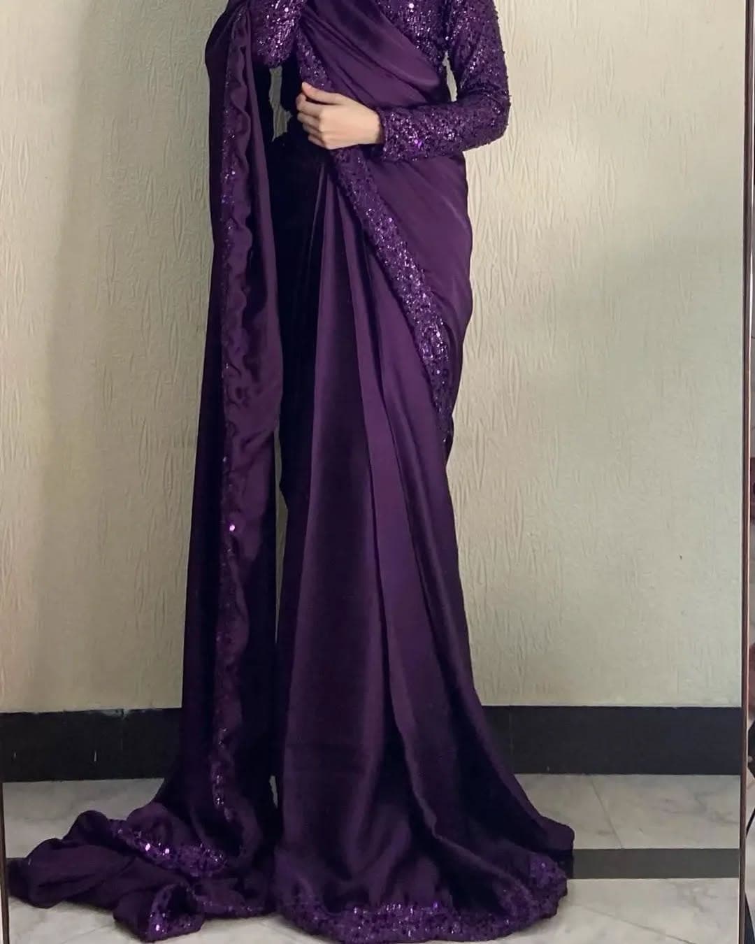 Royal Amethyst Saree