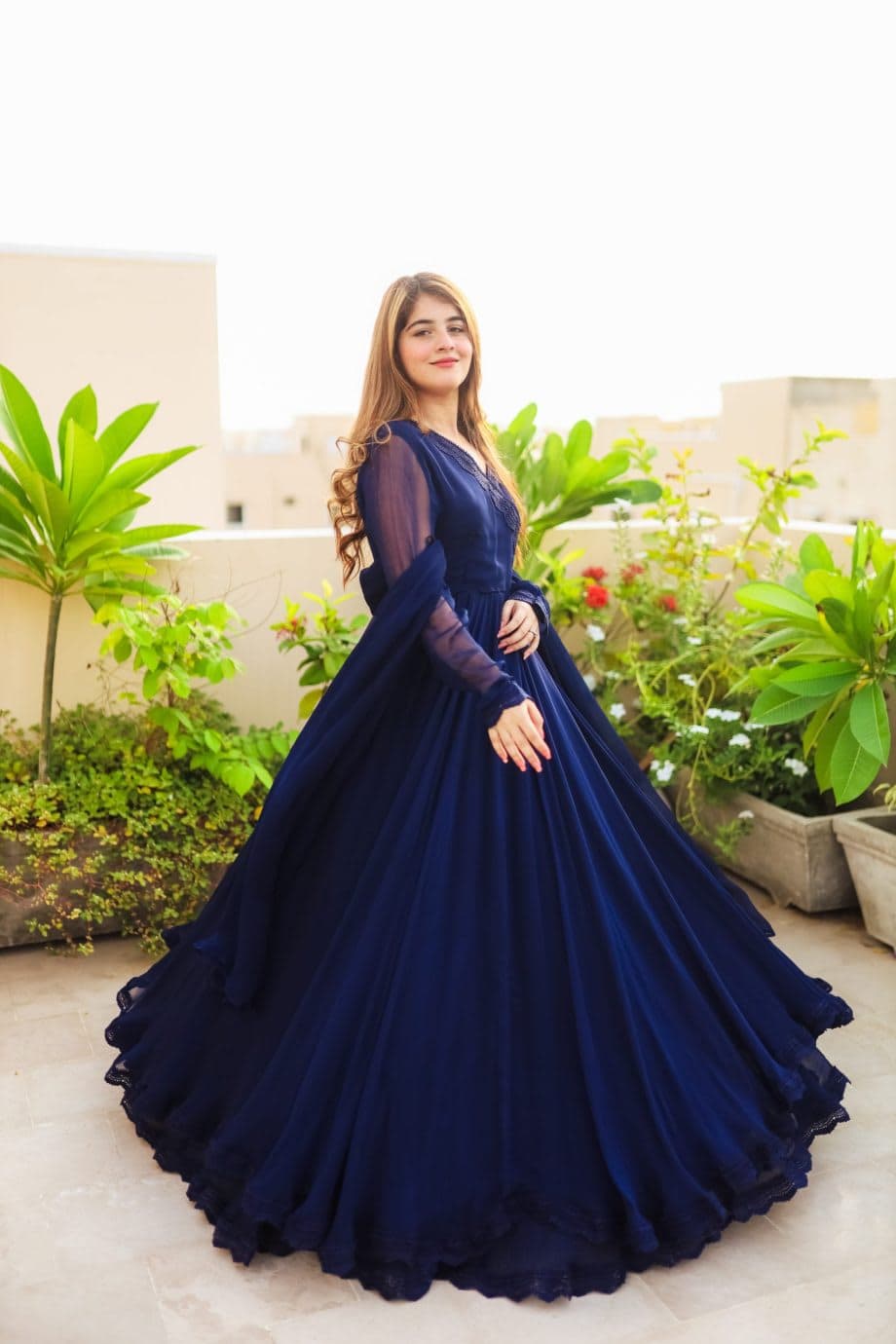 Azure Étoile Frock