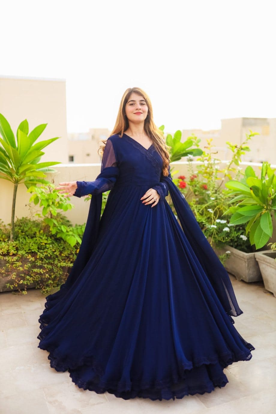 Azure Étoile Frock